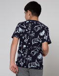 Nevada Short Sleeve T-Shirt Print Grafitti