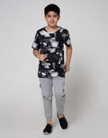Nevada Short Sleeve T-Shirt Print Rotary Abstract