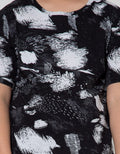 Nevada Short Sleeve T-Shirt Print Rotary Abstract