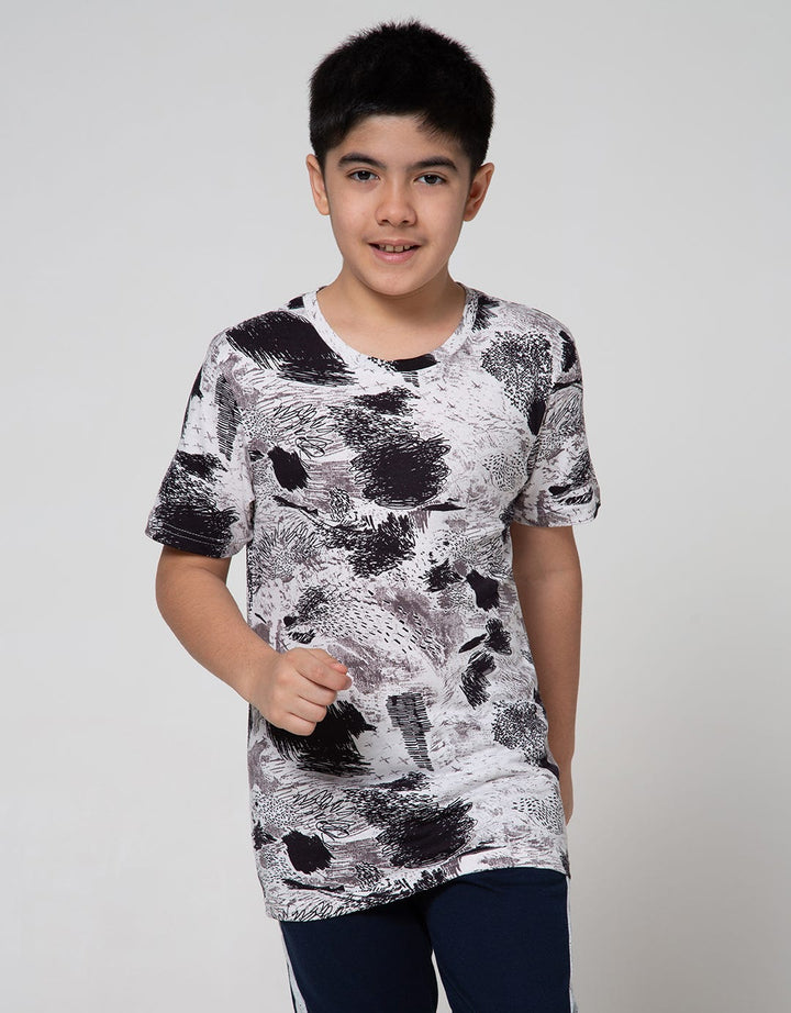 Nevada Short Sleeve T-Shirt Print Rotary Abstract