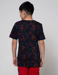 Nevada Short Sleeve T-Shirt Rotary Print Geometri With Pocket