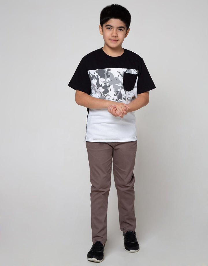 Nevada Short Sleeve T-Shirt Camo With Pocket