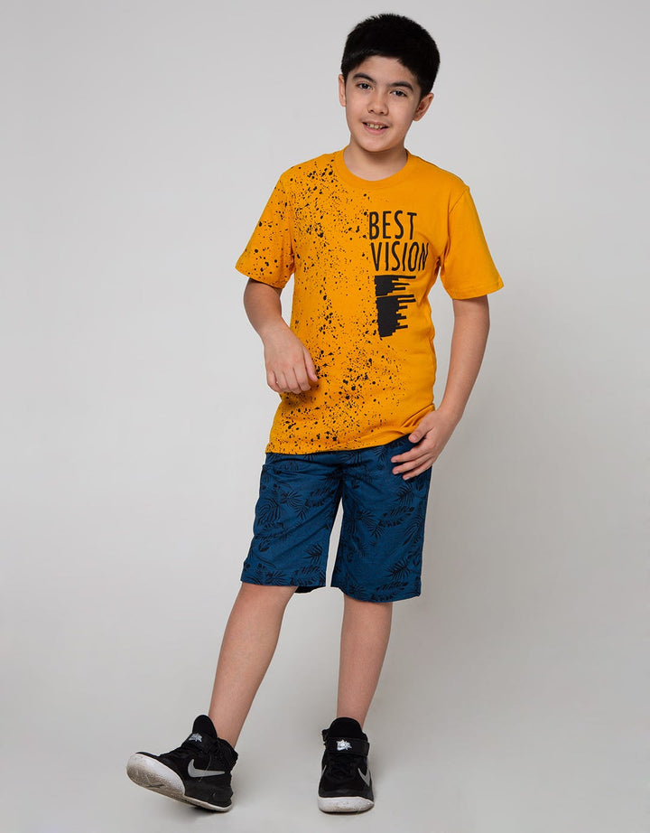 Nevada Short Sleeve T-Shirt Splash Best Vision