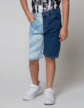 Nevada Denim Shorts Asymmetrical