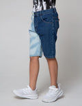 Nevada Denim Shorts Asymmetrical