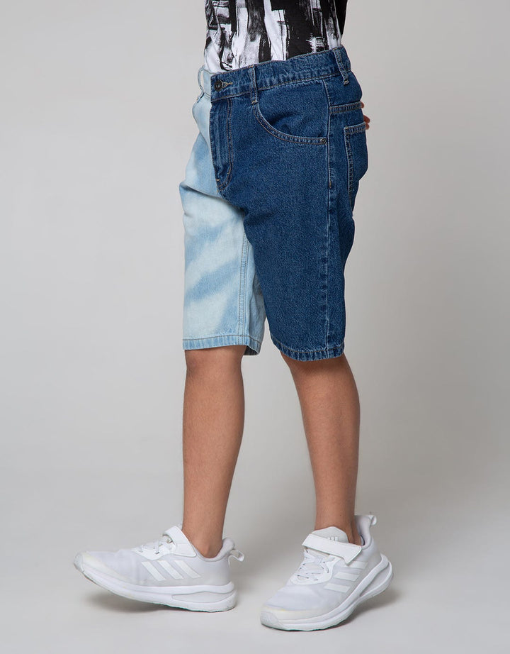 Nevada Denim Shorts Asymmetrical