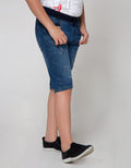 Nevada Denim Shorts Rib Destroyed Splash