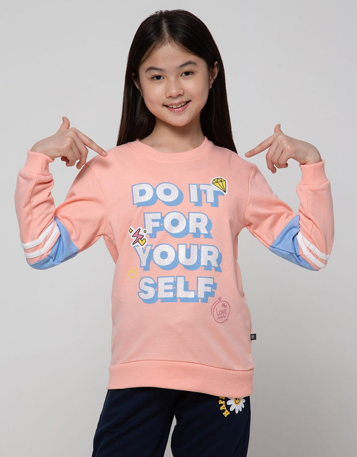Nevada Sweatshirt Cut N Sewn Wording Do It