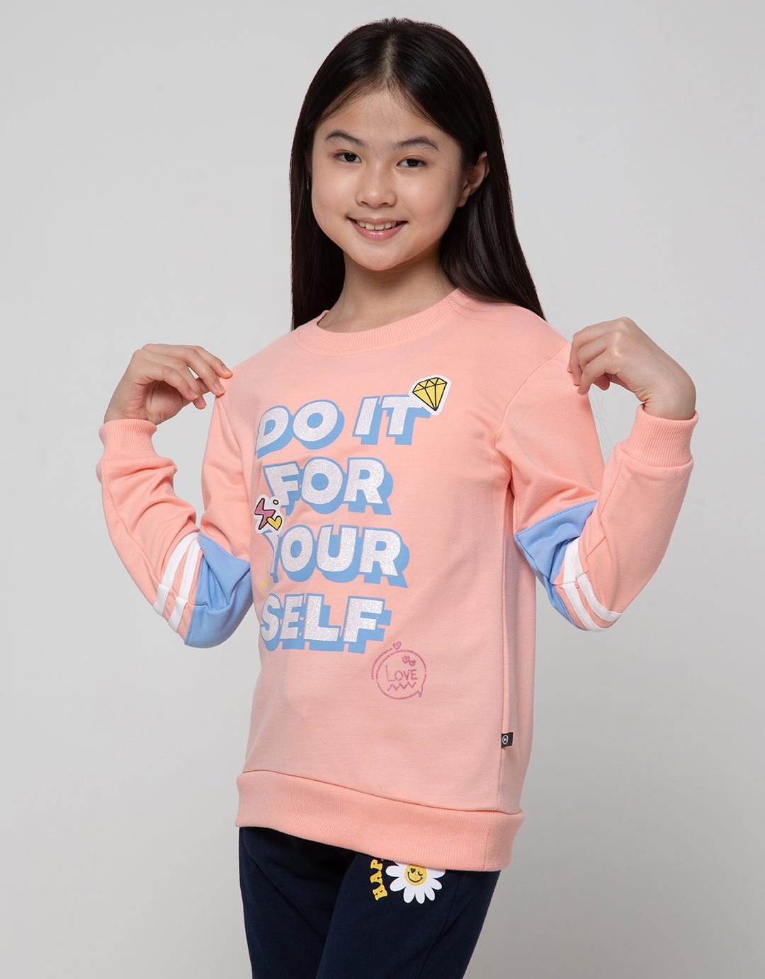 Nevada Sweatshirt Cut N Sewn Wording Do It