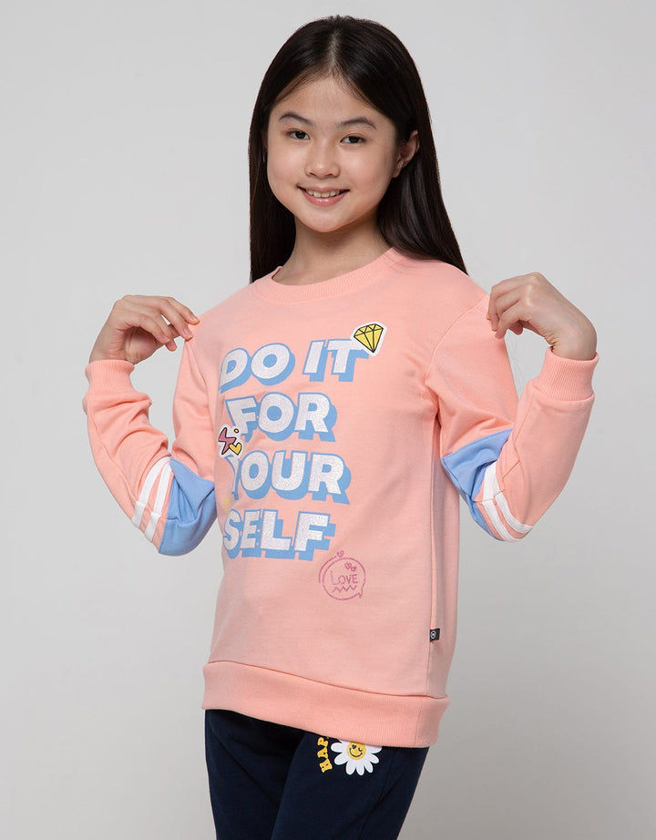 Nevada Sweatshirt Cut N Sewn Wording Do It