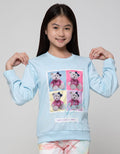 Nevada Sweatshirt With Bear Fotoprint Wording Bordir
