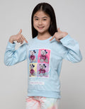Nevada Sweatshirt With Bear Fotoprint Wording Bordir