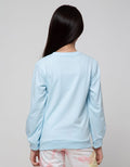 Nevada Sweatshirt With Bear Fotoprint Wording Bordir