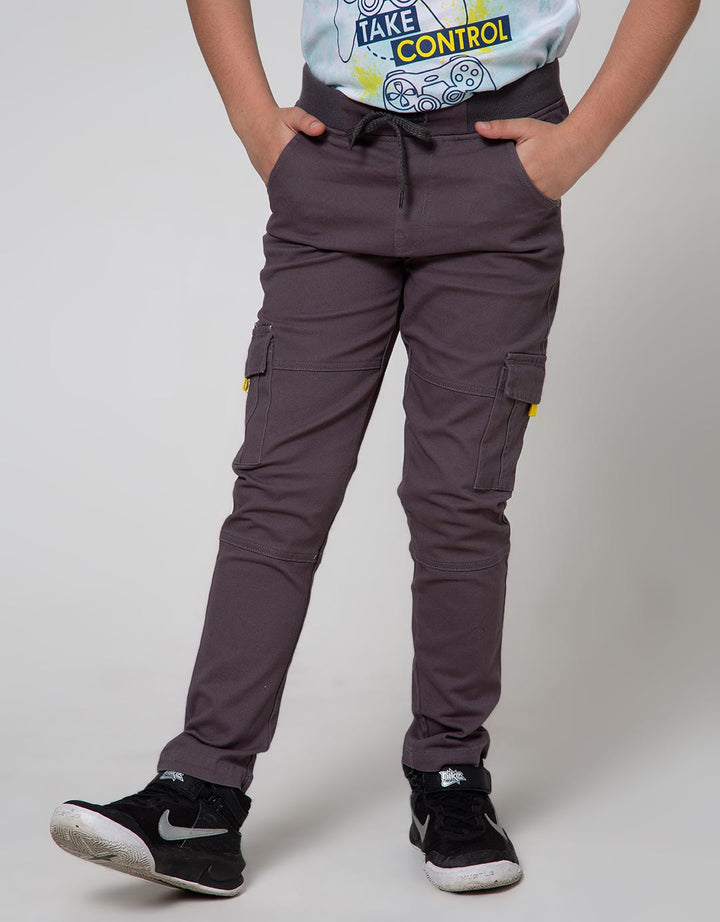 Nevada Long Pants Woven Jogger Rib Cargo Stretch