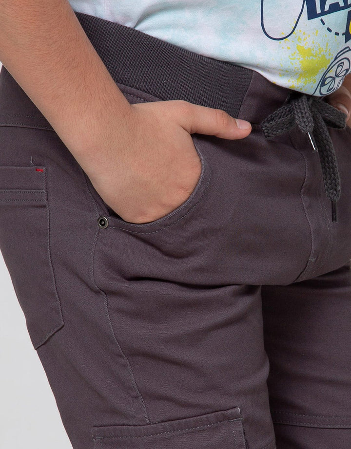 Nevada Long Pants Woven Jogger Rib Cargo Stretch