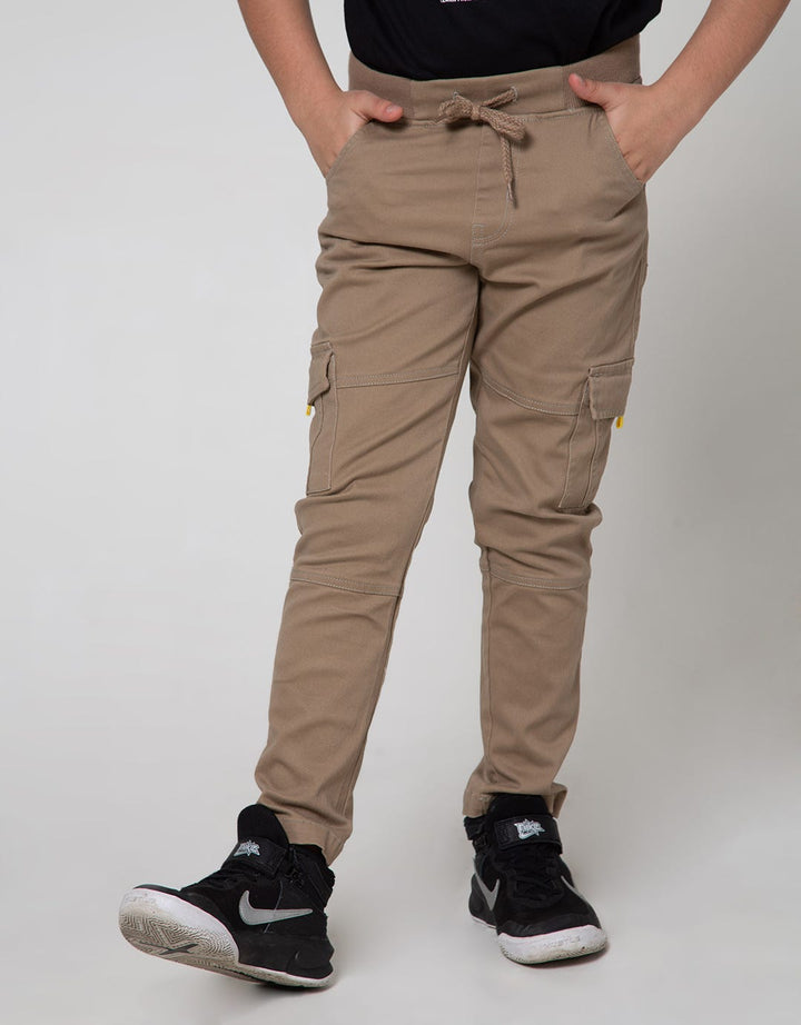 Nevada Long Pants Woven Jogger Rib Cargo Stretch