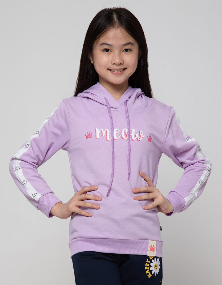 Nevada Sweatshirt Hoodie Cat Meow Pita Rainbow