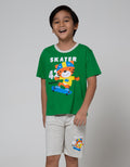 Little M Top Bottom Set Reg Animal Sports