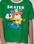 Little M Top Bottom Set Reg Animal Sports