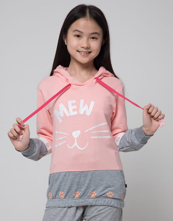 Nevada Sweatshirt Hoodie Cat Cut N Sewn Pita Rainbow