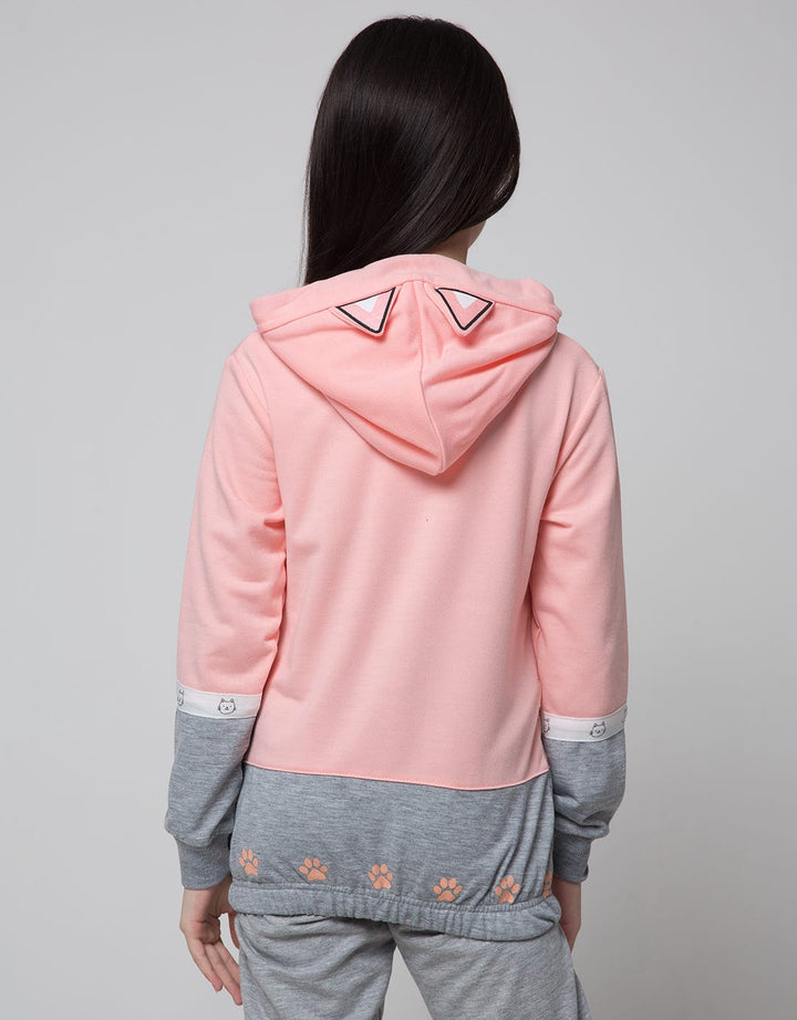 Nevada Sweatshirt Hoodie Cat Cut N Sewn Pita Rainbow