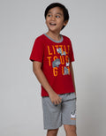 Little M Top Bottom Set Reg Animal