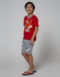 Little M Top Bottom Set Reg Animal