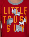 Little M Top Bottom Set Reg Animal