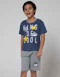 Little M Top Bottom Set Reg Animal