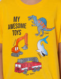 Little M Short Sleeve T-Shirt Best Buy Excavator