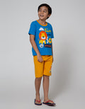 Little M Top Bottom Set Reg Animal