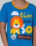 Little M Top Bottom Set Reg Animal