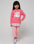 Little M Long Sleeve T-Shirt Sablon Unicorn Cloud Tone