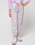 Little M Jogger Knit Full Print Unicorn