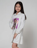 Nevada Long Sleeve Midi Dress Fotoprint Girl Pita