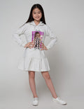 Nevada Long Sleeve Midi Dress Fotoprint Girl Pita