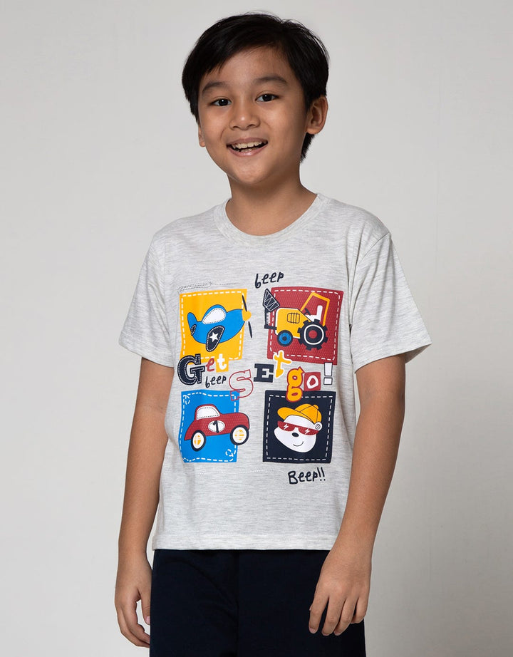 Little M Buy Cars Printed Kids T-Shirt