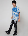 Nevada Short Sleeve T-Shirt Tye Dyed Clouds