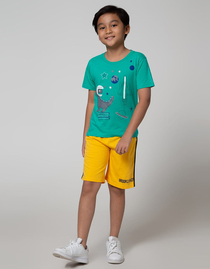 Little M Short Pants Knit Basic Brooklyn