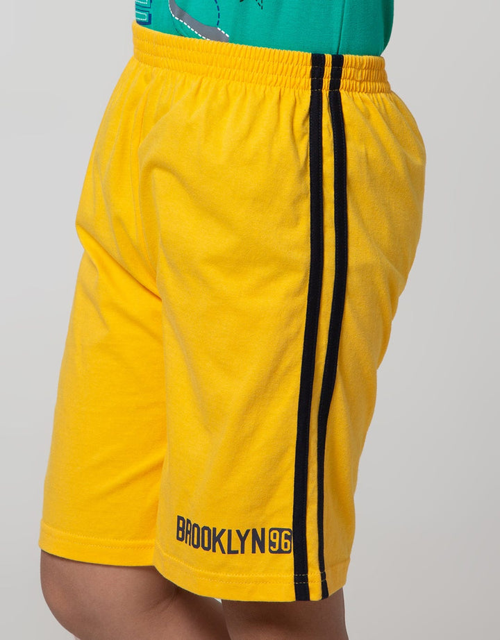 Little M Short Pants Knit Basic Brooklyn