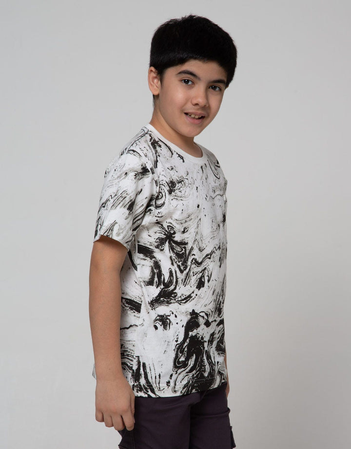 Nevada Short Sleeve T-Shirt Abstract With Pocket