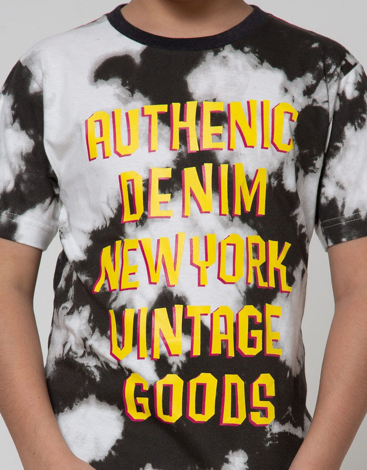 Nevada Short Sleeve T-Shirt Tye Dyed Font