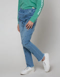 Nevada Denim Long Pants Basic With Print New York