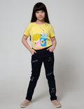 Nevada Denim Long Pants Skinny With Print Awesome