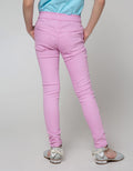 Nevada Long Pants Woven With Pita Stripe Gather Waist