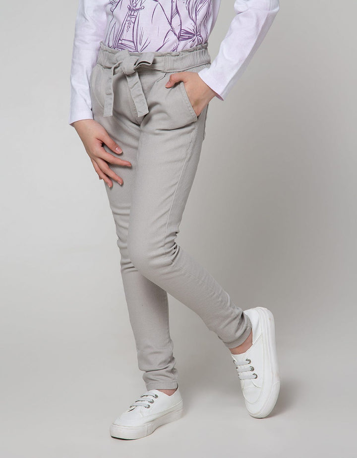 Nevada Long Pants Woven With Pita Stripe Gather Waist