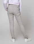 Nevada Long Pants Woven With Pita Stripe Gather Waist