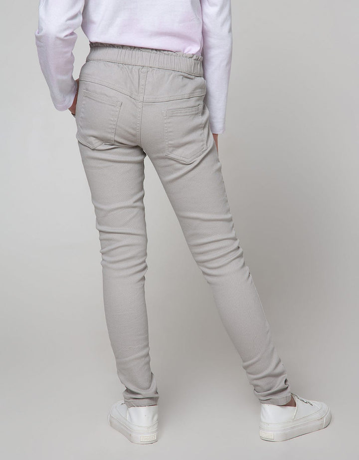 Nevada Long Pants Woven With Pita Stripe Gather Waist