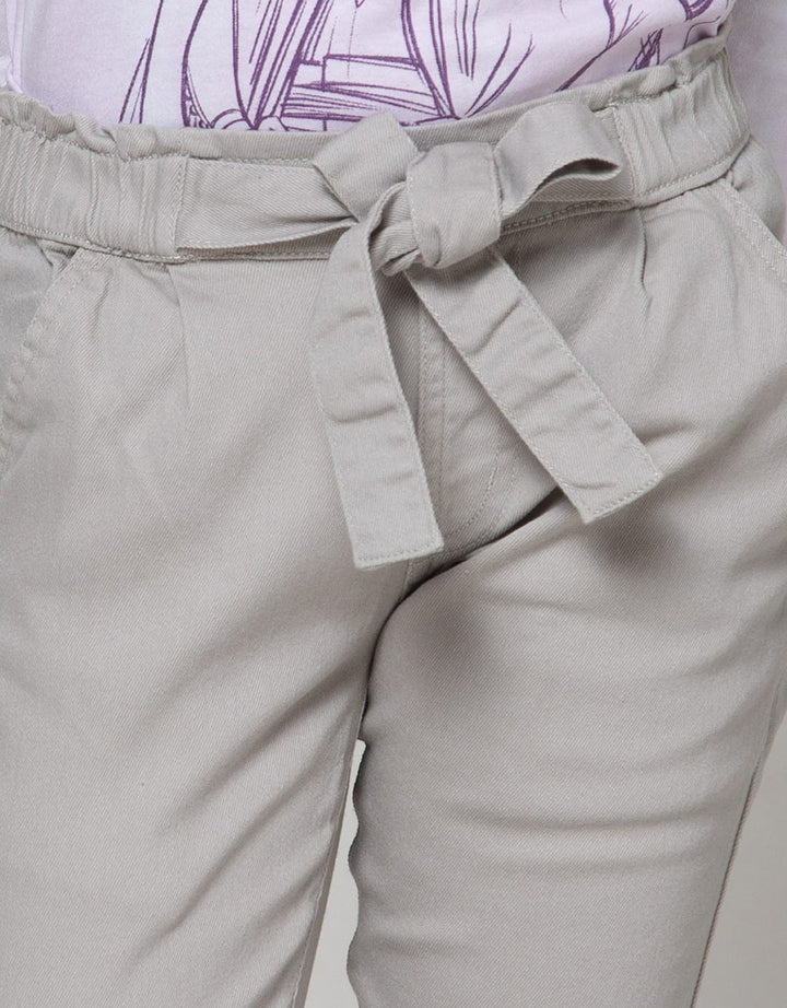 Nevada Long Pants Woven With Pita Stripe Gather Waist