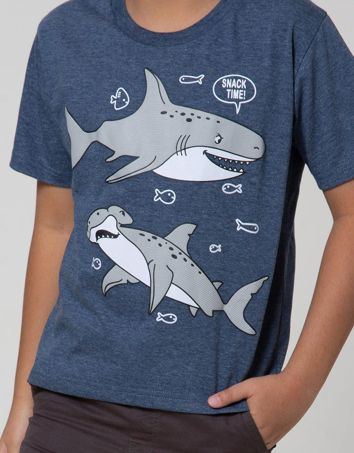 Little M Short Sleeve T-Shirt Best Buy Shark